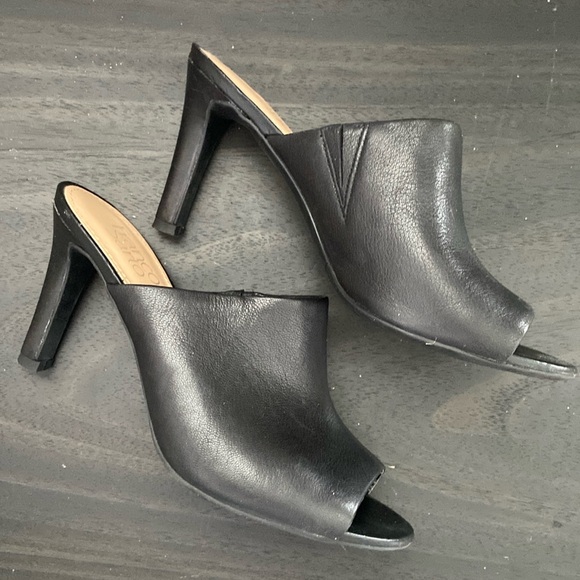 Franco Sarto Leather Quala Mule - Picture 2 of 9